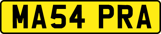 MA54PRA