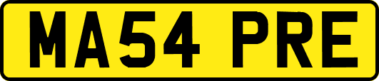 MA54PRE