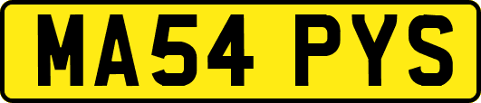 MA54PYS
