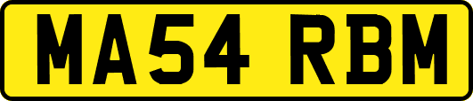 MA54RBM