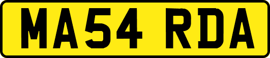 MA54RDA