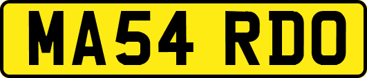 MA54RDO