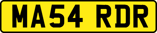 MA54RDR