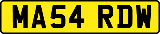 MA54RDW