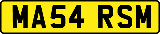 MA54RSM