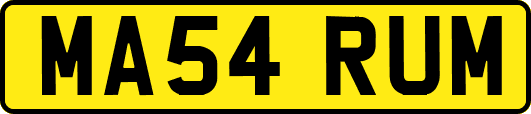 MA54RUM