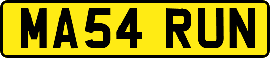 MA54RUN