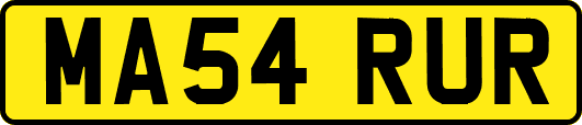 MA54RUR