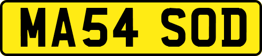 MA54SOD