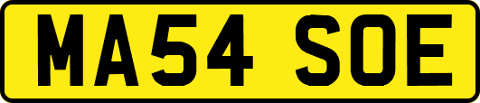 MA54SOE
