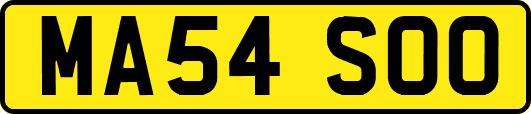 MA54SOO