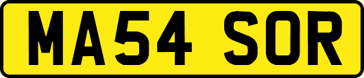 MA54SOR
