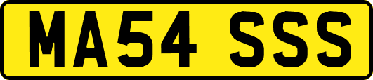 MA54SSS