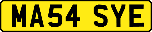 MA54SYE