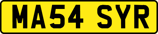 MA54SYR