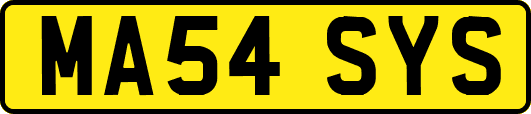 MA54SYS