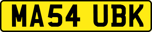MA54UBK