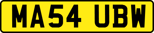 MA54UBW