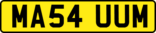 MA54UUM