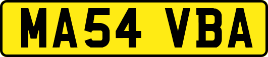 MA54VBA