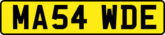 MA54WDE