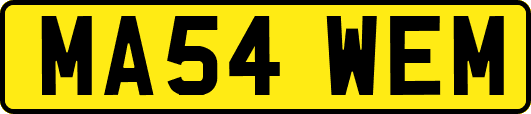 MA54WEM