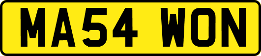 MA54WON