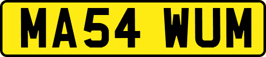 MA54WUM