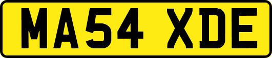 MA54XDE