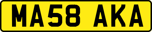 MA58AKA