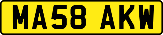 MA58AKW