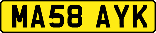 MA58AYK