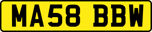 MA58BBW