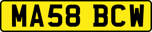 MA58BCW