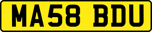 MA58BDU