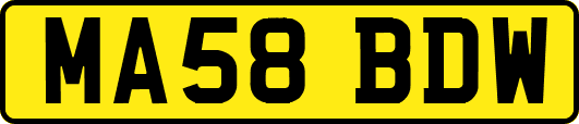 MA58BDW