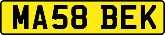 MA58BEK