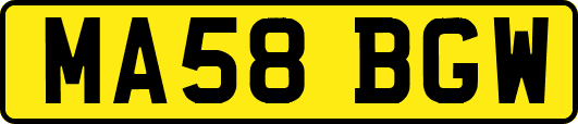 MA58BGW