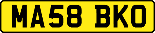 MA58BKO