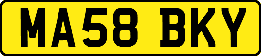 MA58BKY