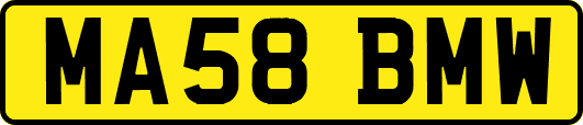 MA58BMW
