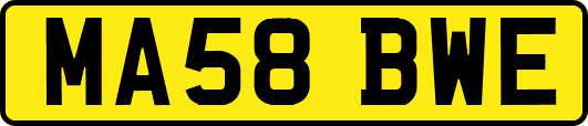MA58BWE