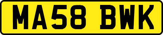 MA58BWK