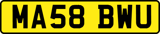 MA58BWU