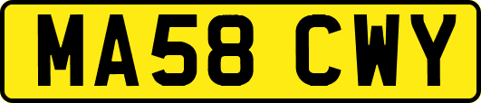 MA58CWY