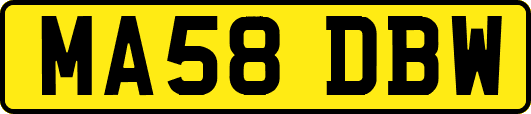 MA58DBW