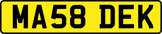 MA58DEK