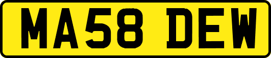 MA58DEW