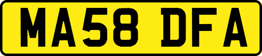 MA58DFA