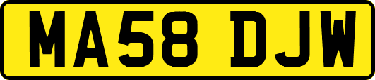 MA58DJW